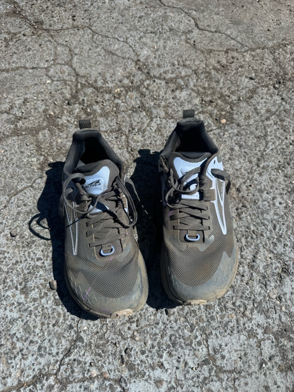 Altra Women's Trail Running Shoes - Olive/White